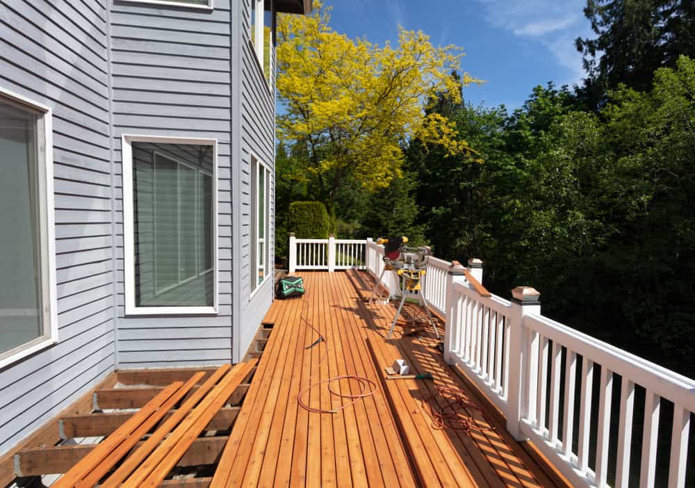 deck construction near Hillsborough County